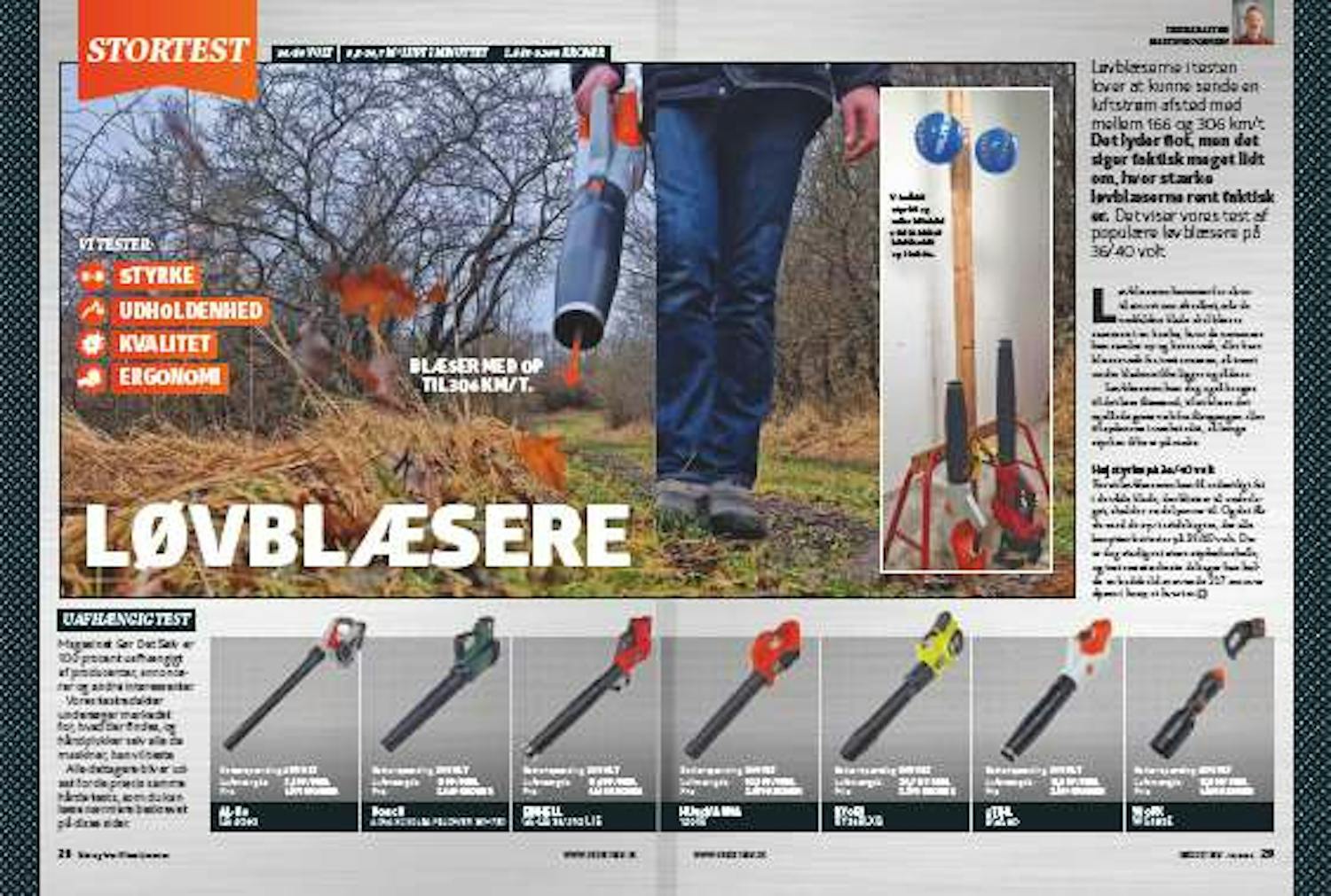 Løvblæser bedst i test Løvblæser bedst i test